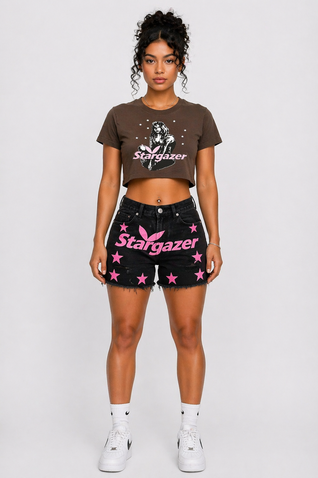 Women’s “5 STAR” Denim Shorts