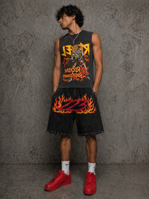 Men’s “Rockstar Biker Chains” Tank Top